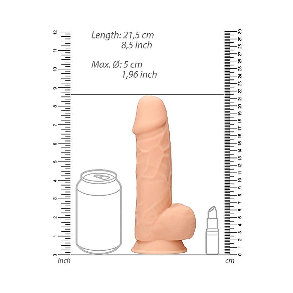 RealRock Ultra Duel Density Silicone Dildo - 3 Sizes to Choose From! - CheapLubes.com