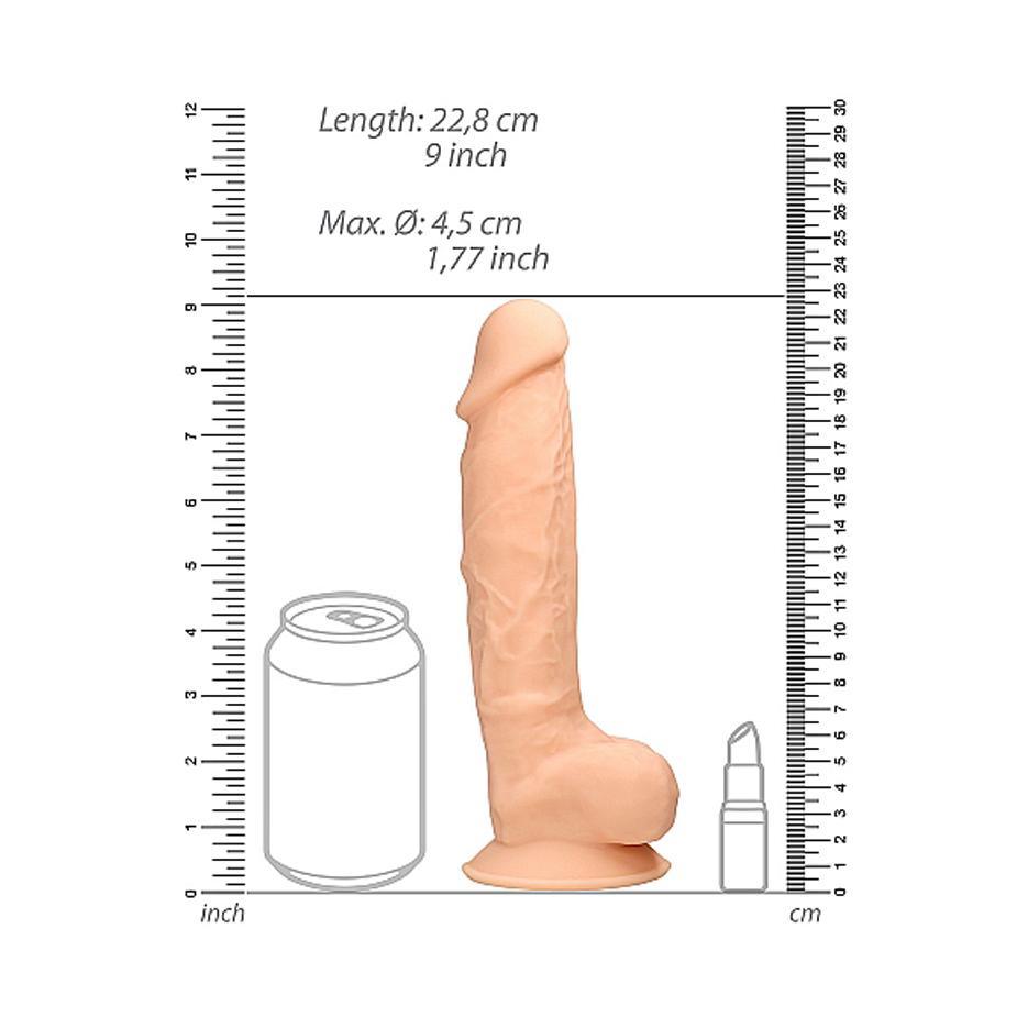 RealRock Ultra Duel Density Silicone Dildo - 3 Sizes to Choose From! - CheapLubes.com