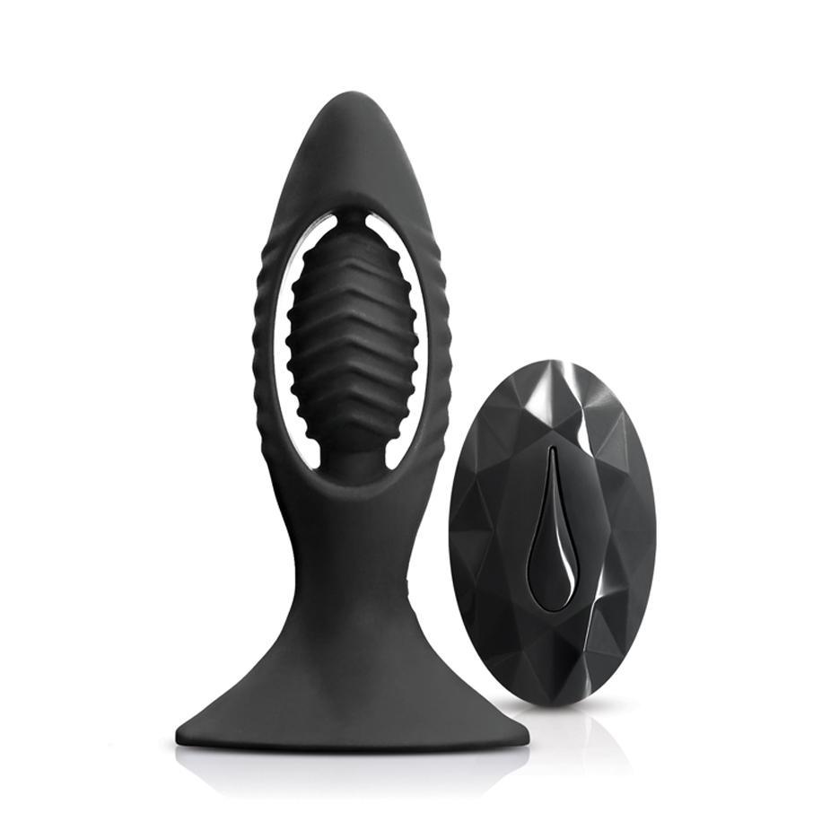 Renegade Vibrating V2 Remote Controled Rechargeable Anal Plug - CheapLubes.com