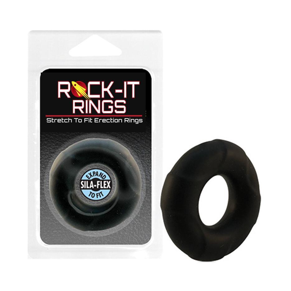 Rock-It Rings The Lifesaver Silicone Cock Ring - 2 Colors