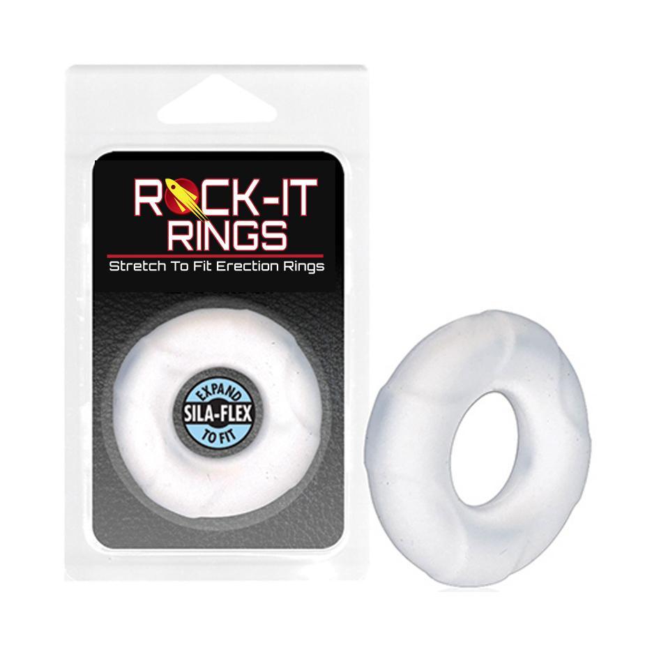 Rock-It Rings The Lifesaver Silicone Cock Ring - 2 Colors - CheapLubes.com