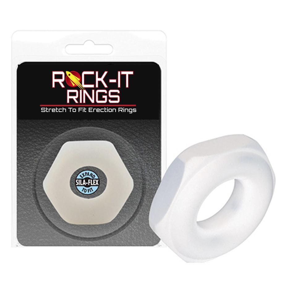 Rock-It Rings The Nutt Silicone Cock Ring - 2 Colors - CheapLubes.com