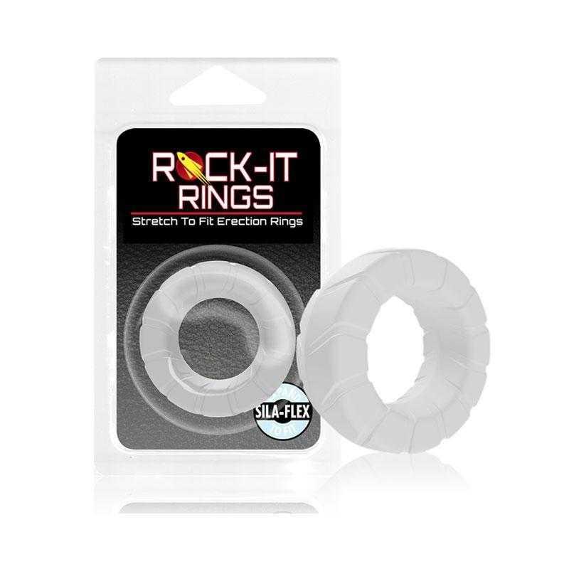Rock-it Rings Fat Tire C-Ring - Translucent - CheapLubes.com