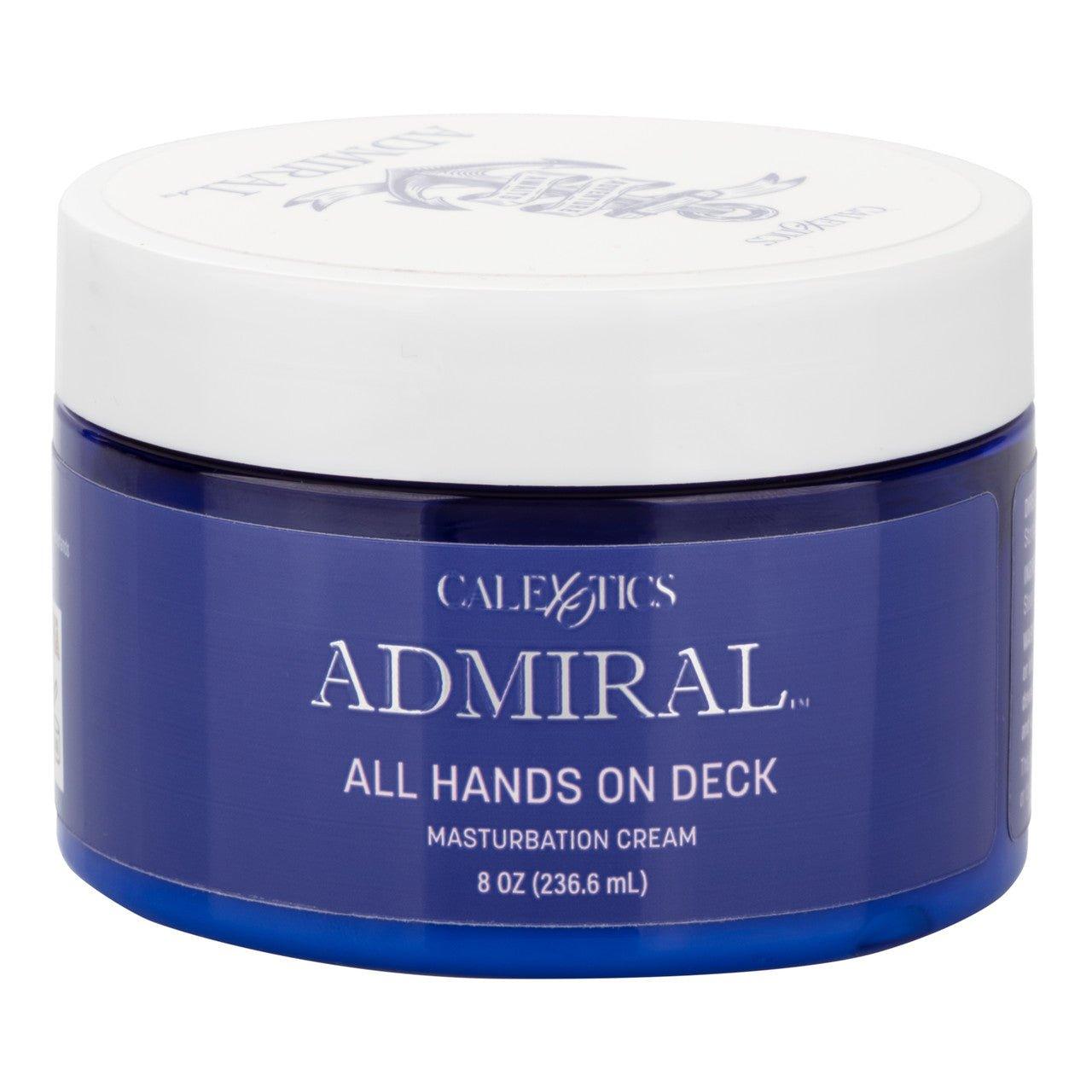 Admiral All Hands on Deck Masturbation Cream Jar – 8oz - CheapLubes.com