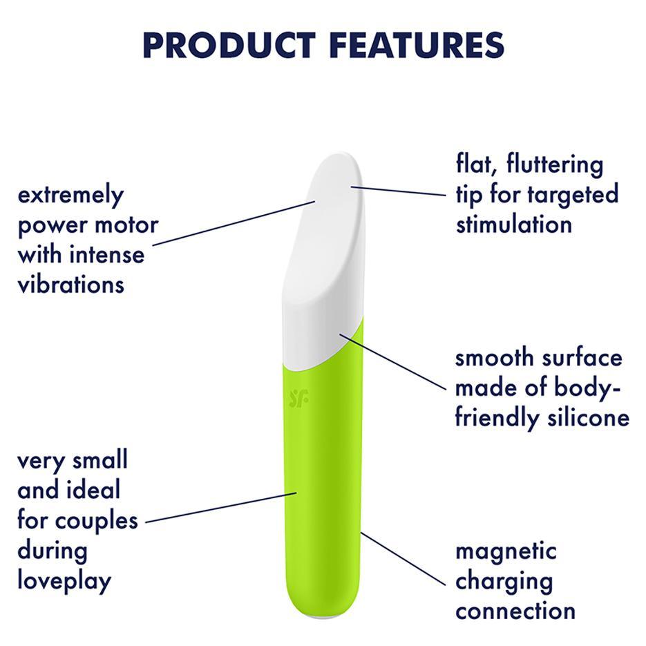 Satisfyer Ultra Power Bullet 7 - Rechargeable Clitoral Vibrator - CheapLubes.com