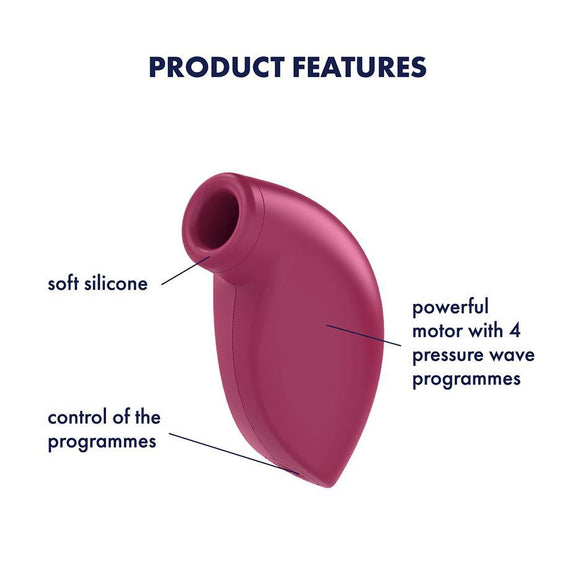 Satisfyer One Night Stand - Air Pulse Stimulator - CheapLubes.com