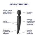 Satisfyer Wand-er Woman Large Rechargable Wand Vibrator - CheapLubes.com