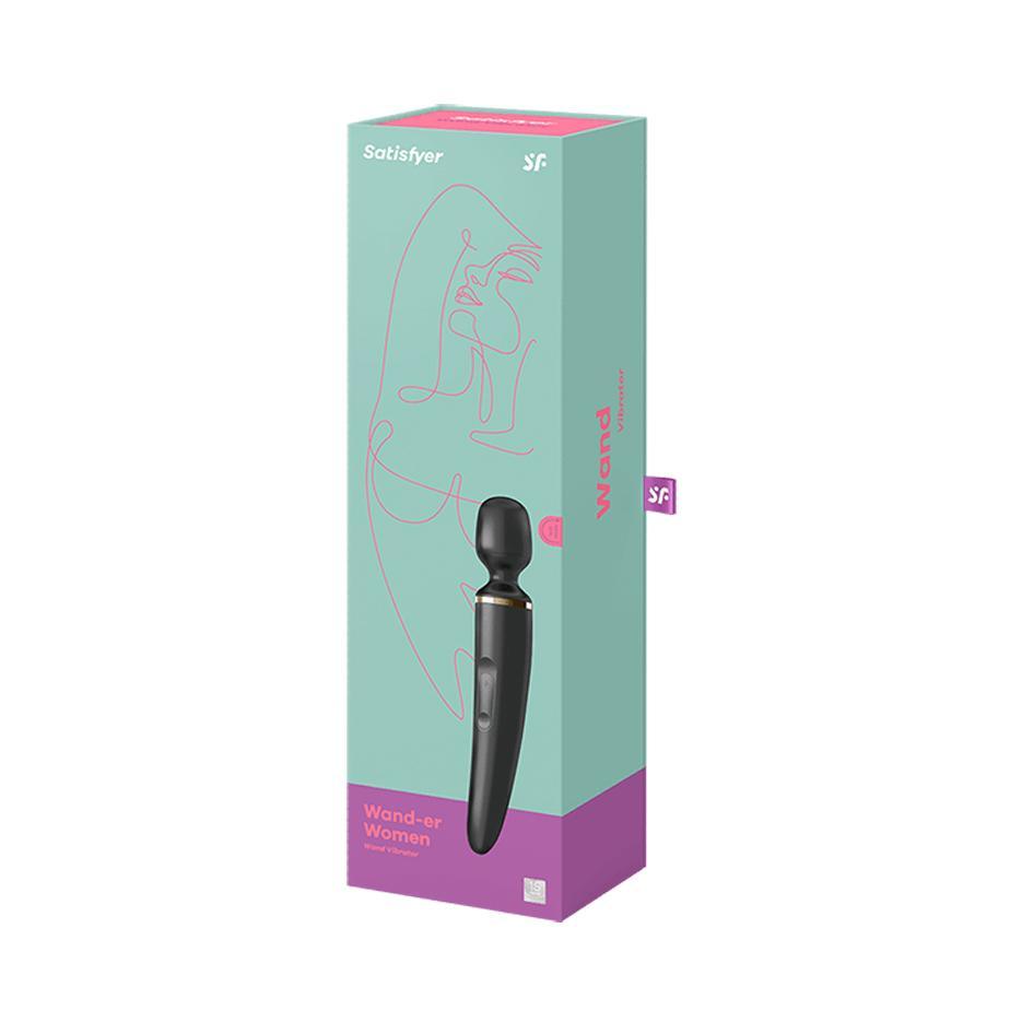 Satisfyer Wand-er Woman Large Rechargable Wand Vibrator - CheapLubes.com