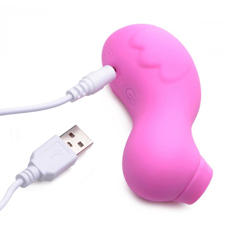 Shegasm Sucky Ducky Silicone Clitoral Stimulator - Pink - CheapLubes.com