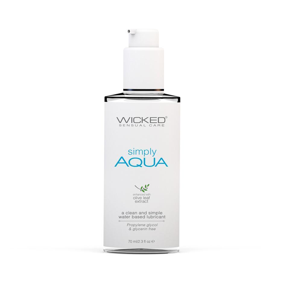 Wicked Simply Aqua Personal Lubricant - CheapLubes.com