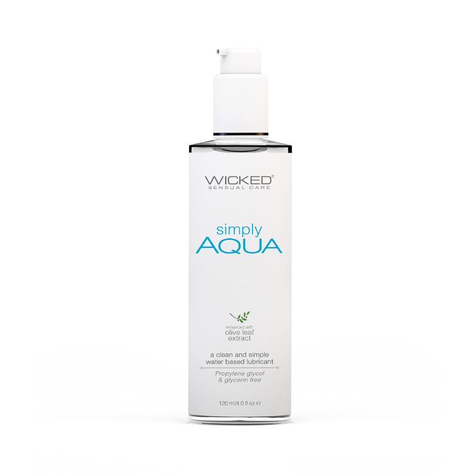 Wicked Simply Aqua Personal Lubricant - CheapLubes.com