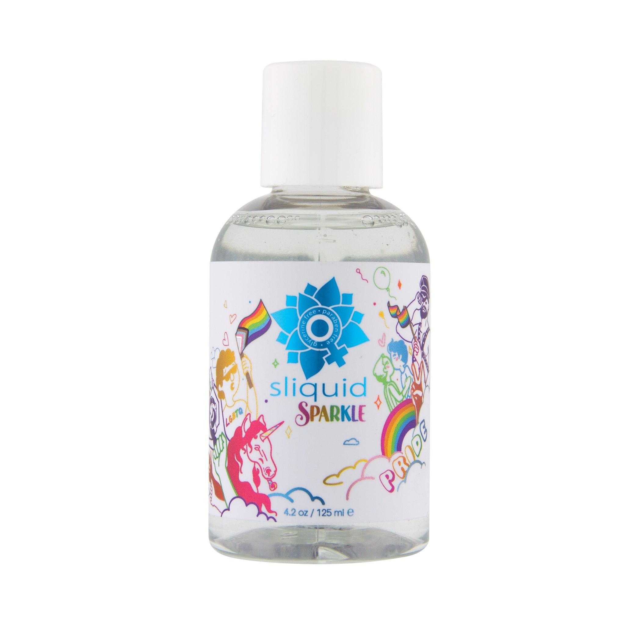 Sliquid Sparkle Water-Based Lubricant 4.2 oz (125 mL) - CheapLubes.com