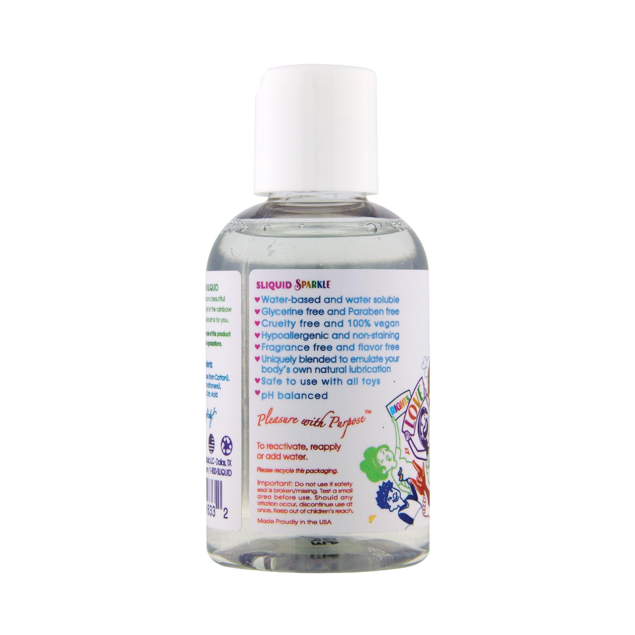 Sliquid Sparkle Water-Based Lubricant 4.2 oz (125 mL) | CheapLubes.com Sliquid Sparkle Water-Based Lubricant 4.2 oz (125 mL) | CheapLubes.com
