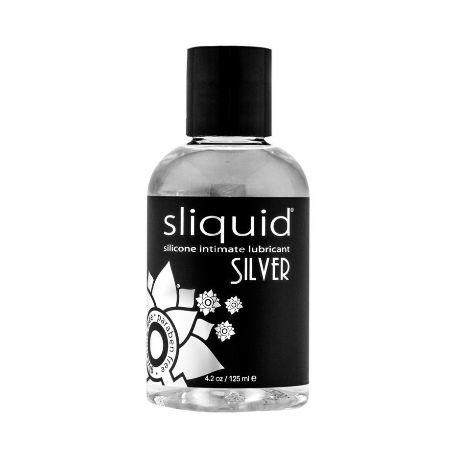 Sliquid Naturals Silver Silicone-Based Intimate Lubricants - CheapLubes.com