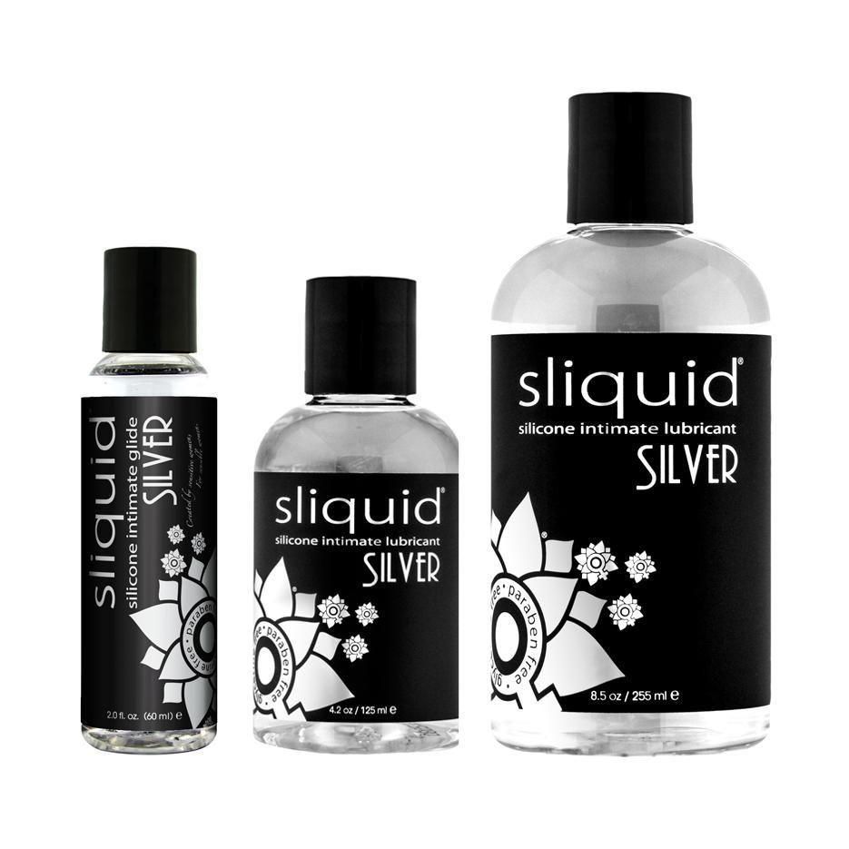 Sliquid Naturals Silver Silicone-Based Intimate Lubricants - CheapLubes.com