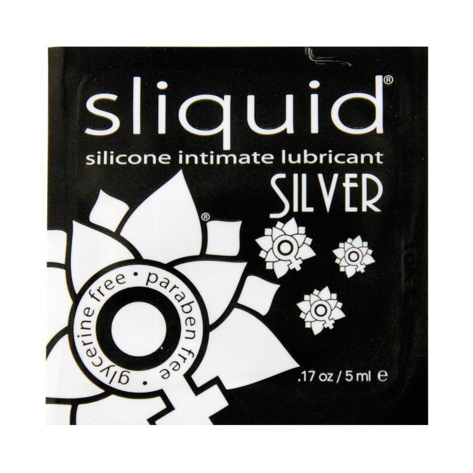 Sliquid Naturals Silver Silicone-Based Intimate Lubricants - CheapLubes.com