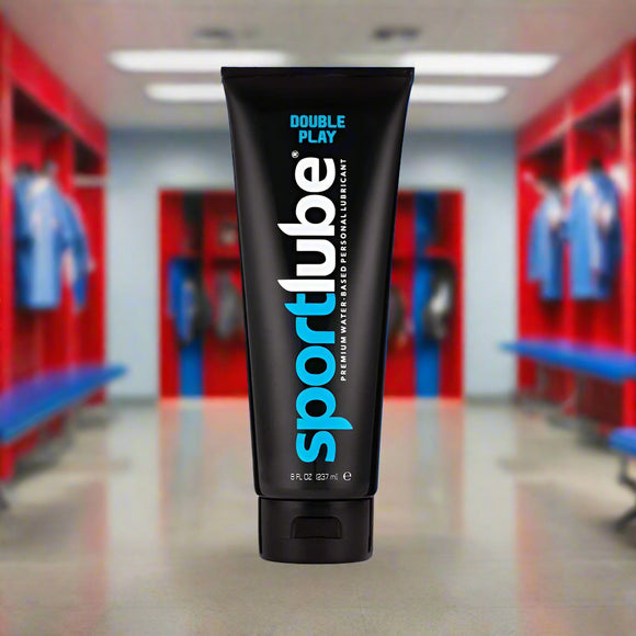 SportLube Double Play Premium Water-Based Personal Lubricant 8 oz (237 mL) Tube - CheapLubes.com