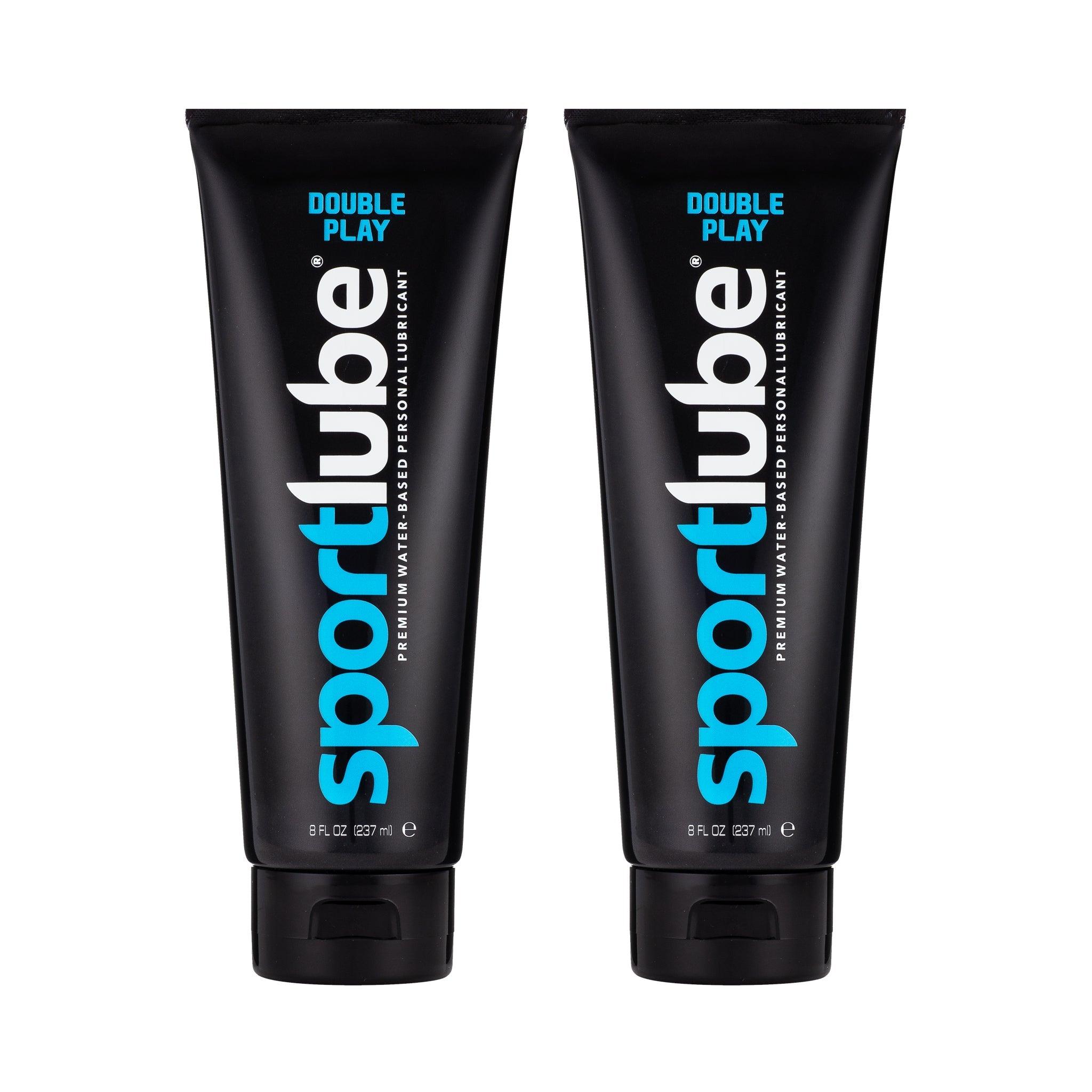 SportLube Double Play Premium Water-Based Personal Lubricant 8 oz (237 mL) Tube - CheapLubes.com
