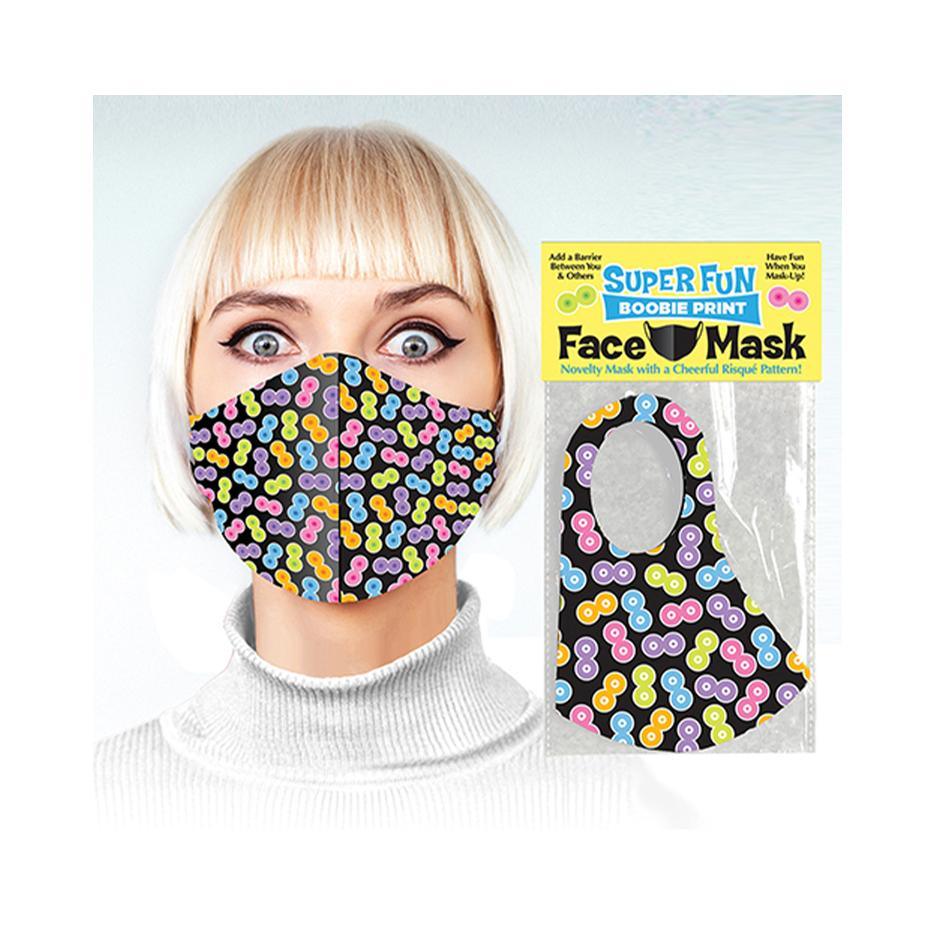 Super Fun Face Masks - 3 Naughty Prints - CheapLubes.com