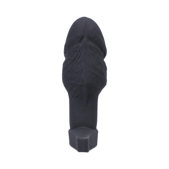 Tantus Cock Plug - Ultra-Premium Silicone - Black - CheapLubes.com