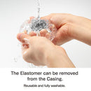 TENGA AERO Silver Ring Reusable Masterbator w/ Suction Dial - CheapLubes.com