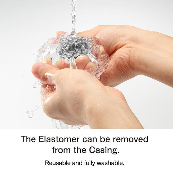 TENGA AERO Silver Ring Reusable Masterbator w/ Suction Dial - CheapLubes.com