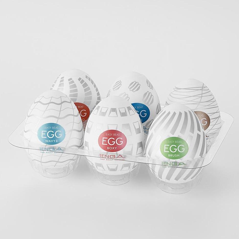 TENGA Egg Variety 6 Pack Masturbators - New Standard - CheapLubes.com