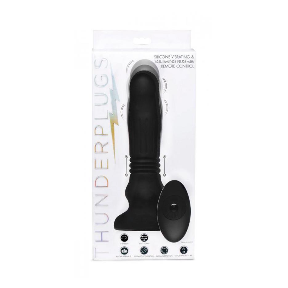 Thunderplugs Silicone Swelling & Thrusting Plug - CheapLubes.com