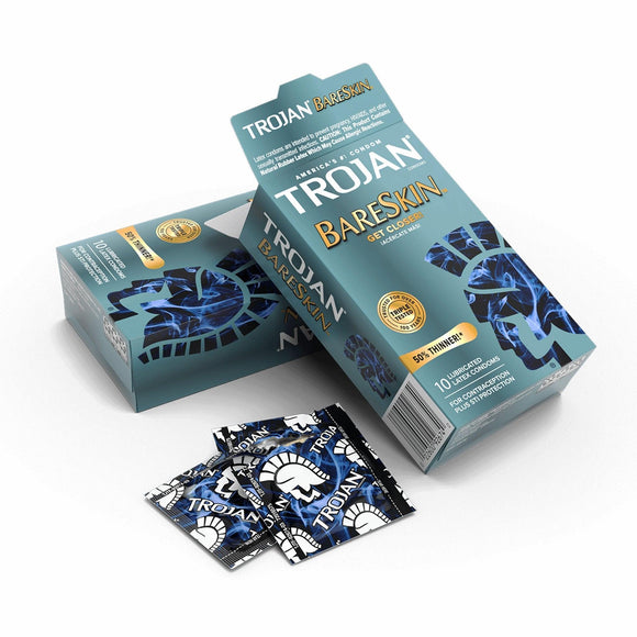 Trojan BareSkin Condoms 24 Pk - CheapLubes.com