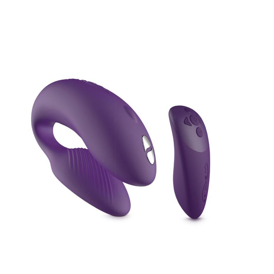 We-Vibe Chorus - Purple Couples Vibrator w/ Remote (App Enabled) - CheapLubes.com