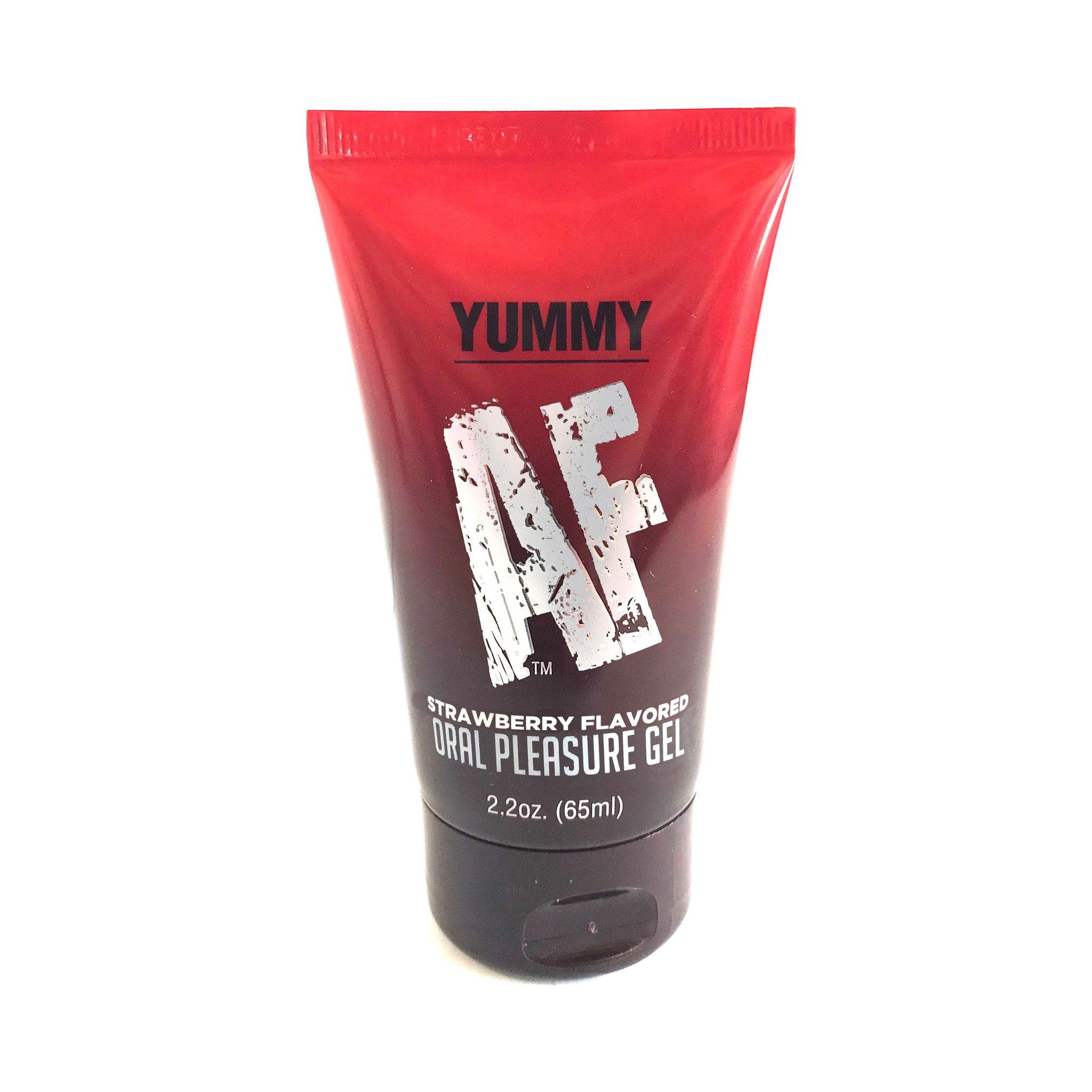 Yummy AF Oral Pleasure Gel 2.2 oz (65 mL) - 4 Flavors to Choose From - CheapLubes.com