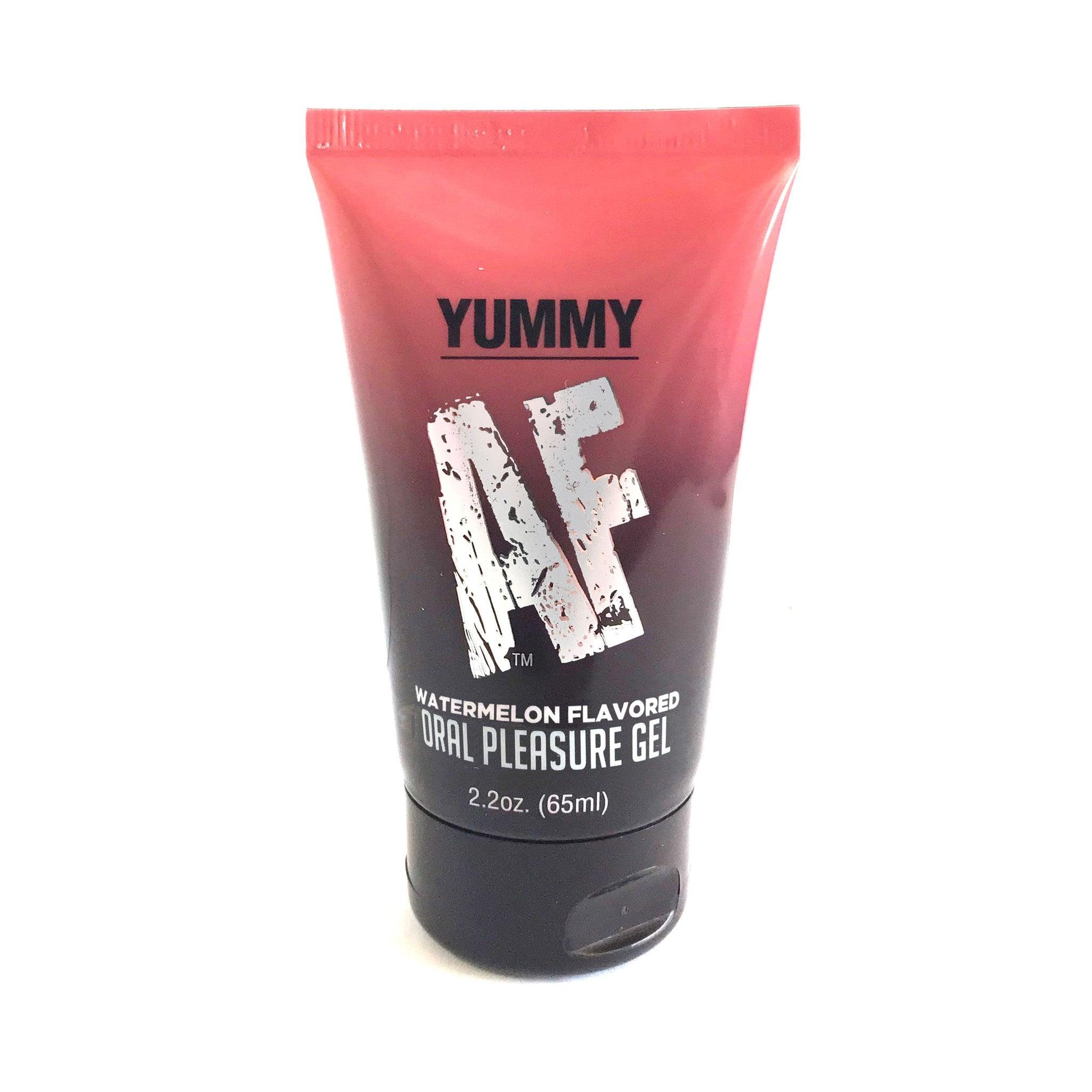 Yummy AF Oral Pleasure Gel 2.2 oz (65 mL) - 4 Flavors to Choose From - CheapLubes.com