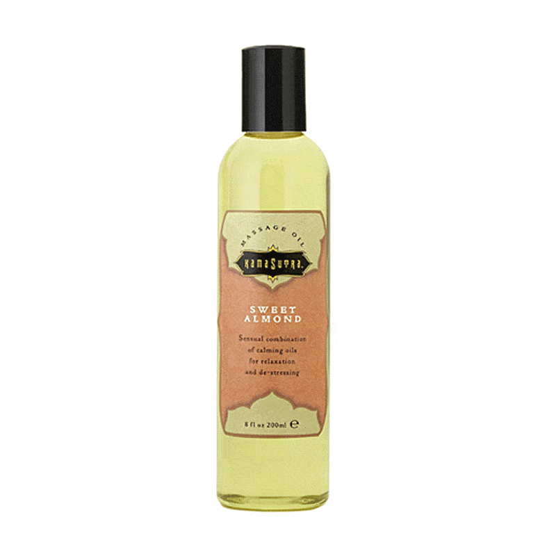 Kama Sutra Aromatic Massage Oils - Sweet Almond 8 oz (200 ml) - CheapLubes.com