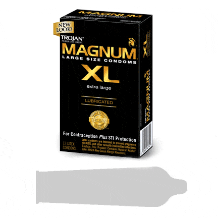 Trojan Magnum XL 12 Pk - CheapLubes.com