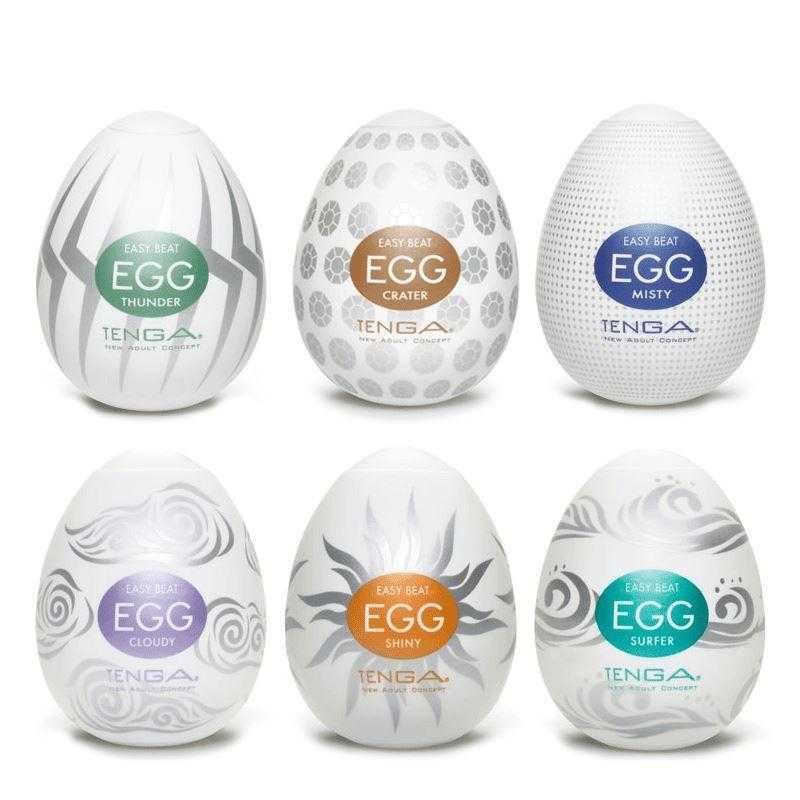 TENGA Hard Boiled Egg Variety 6-Pack - CheapLubes.com
