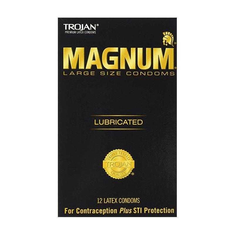 Trojan Magnum 12 Pk - CheapLubes.com