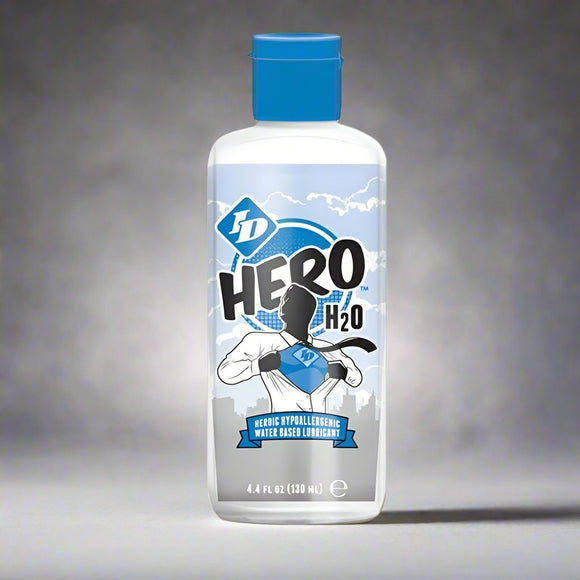 ID Hero H2O Lubricant 4.4 oz (130 ml) - CheapLubes.com
