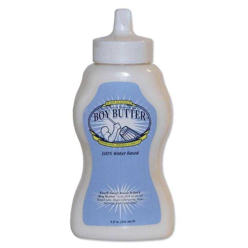 Boy Butter H2O - 9 oz (266 ml) Squeeze Bottle - CheapLubes.com