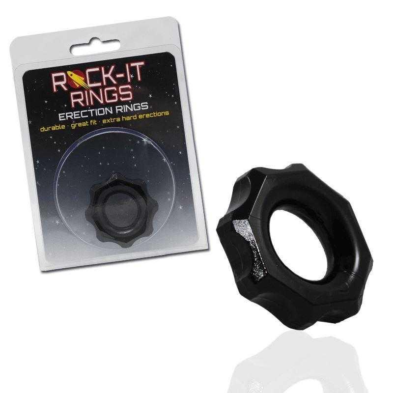 Rock-It Rings Gear C-Ring - Black - CheapLubes.com