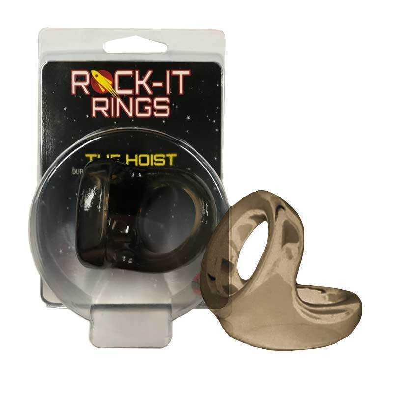 Rock-It Rings The Hoist Cock & Ball Ring - Smoke - CheapLubes.com